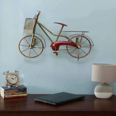 MULTICOLOUR IRON PAINTED WALL  CYCLE